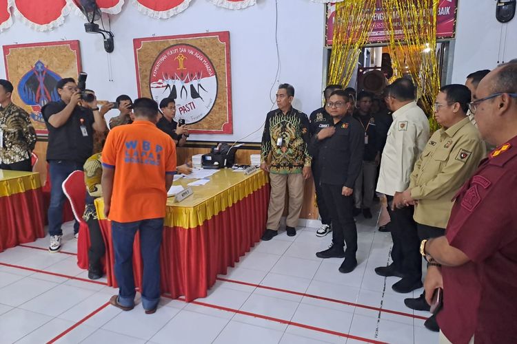 Bawaslu Awasi Pemilu Ulang di Lapas Boalemo Gorontalo, Pastikan Napi Dapat Hak Memilih